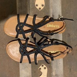 NWOT Black Sandals
